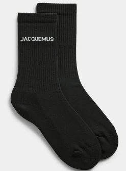 Signature ribbed socks