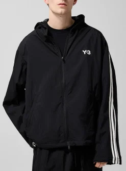 Signature stripes wire inserts windbreaker