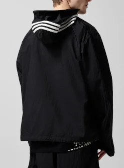 Signature stripes wire inserts windbreaker