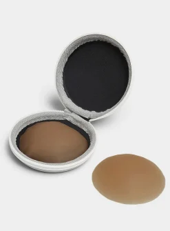 Silicone adhesive nipple covers with case