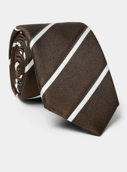 Silk pattern tie