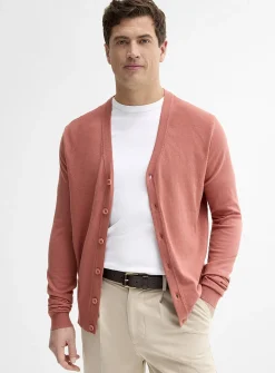 Silky knit cardigan