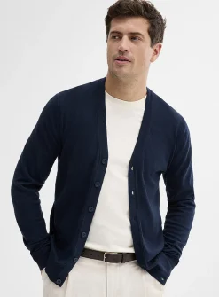 Silky knit cardigan