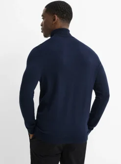 Silky knit turtleneck