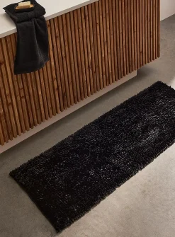 Silky XL chenille bath mat