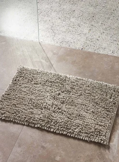Silky XL chenille bath mat