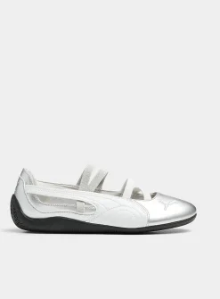 Silver Speedcat Ballet sneakers