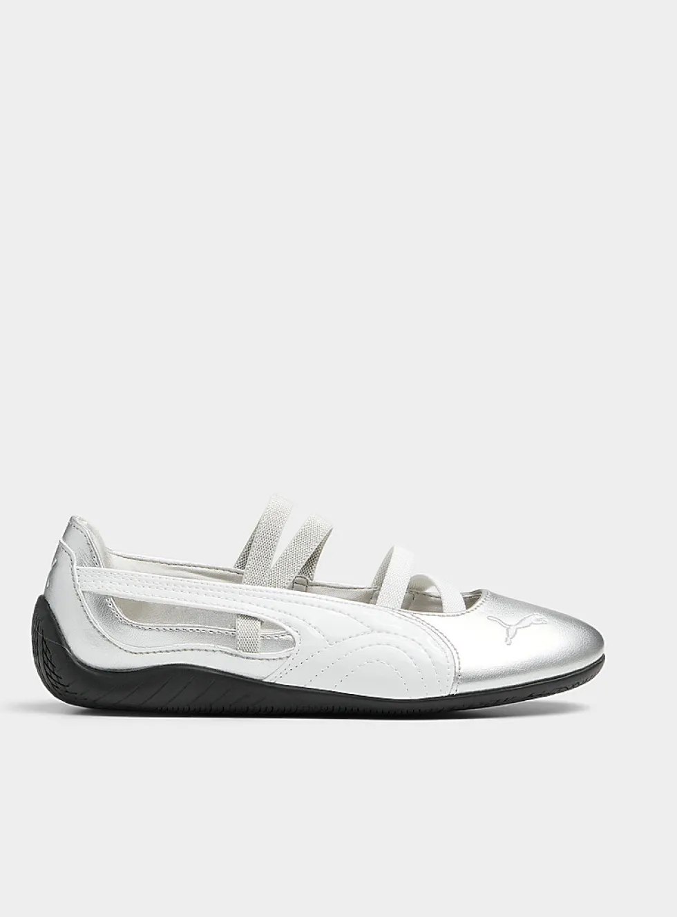 Silver Speedcat Ballet sneakers