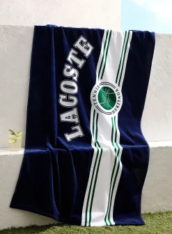Single Badge beach towel