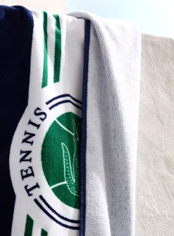 Single Badge beach towel
