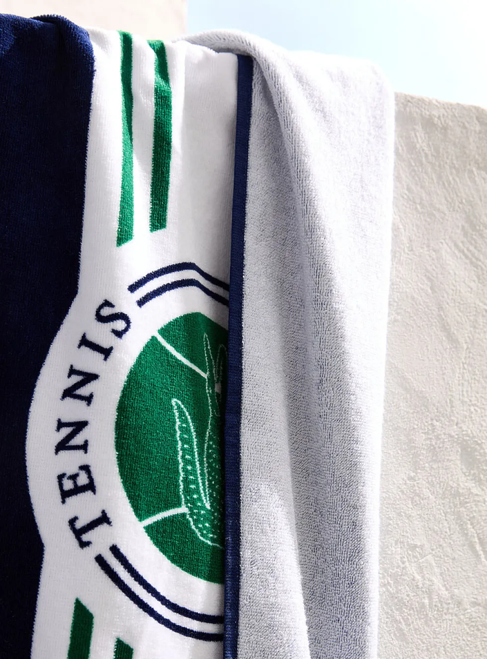 Single Badge beach towel