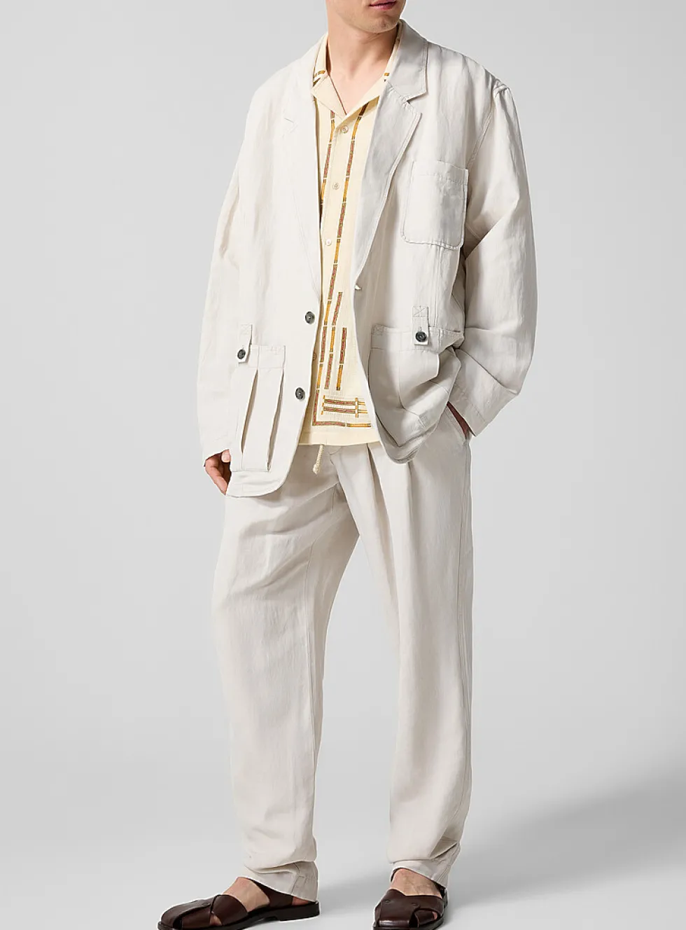 Sirius drawstring waist flowy pant