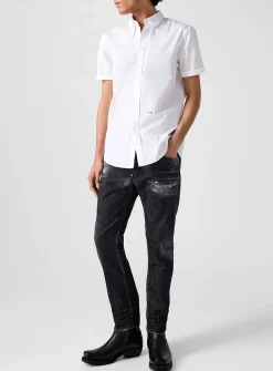 Skater distressed jean