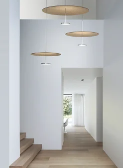 Sky Dome wood hanging lamp