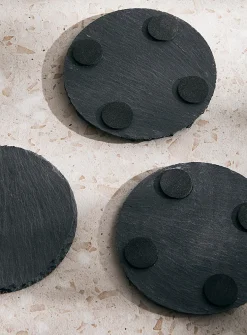 Slate coasters