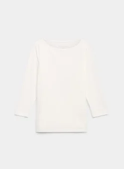 3/4-sleeve soft T-shirt