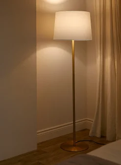 Slim base minimalist floor lamp