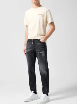 Slim Twist distressed jean