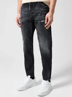 Slim Twist distressed jean