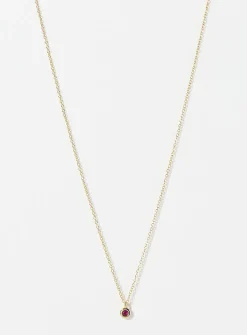 Small birthstone chain