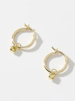 Small birthstone earrings