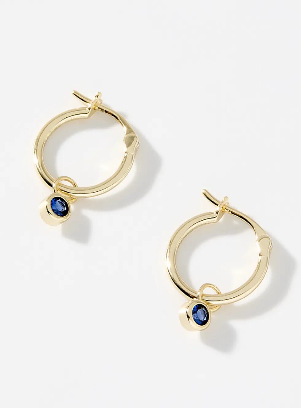 Small birthstone earrings