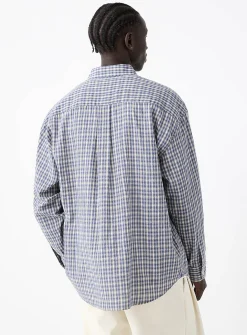 Small check shirt