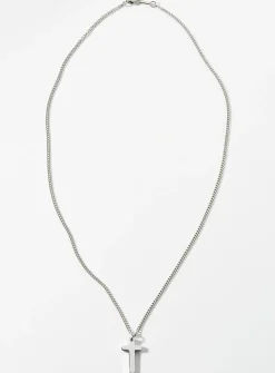 Small cross necklace