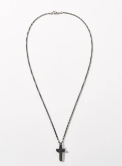 Small cross necklace