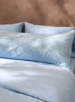Small daisies percale body pillow sham