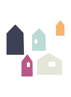 Small Hamlet wall stickers