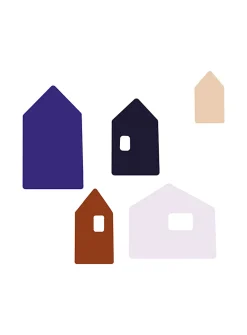 Small Hamlet wall stickers