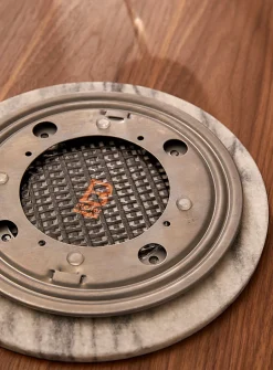 Small marble rotating tray