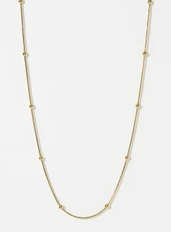 Small metallic bead chain