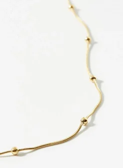 Small metallic bead chain