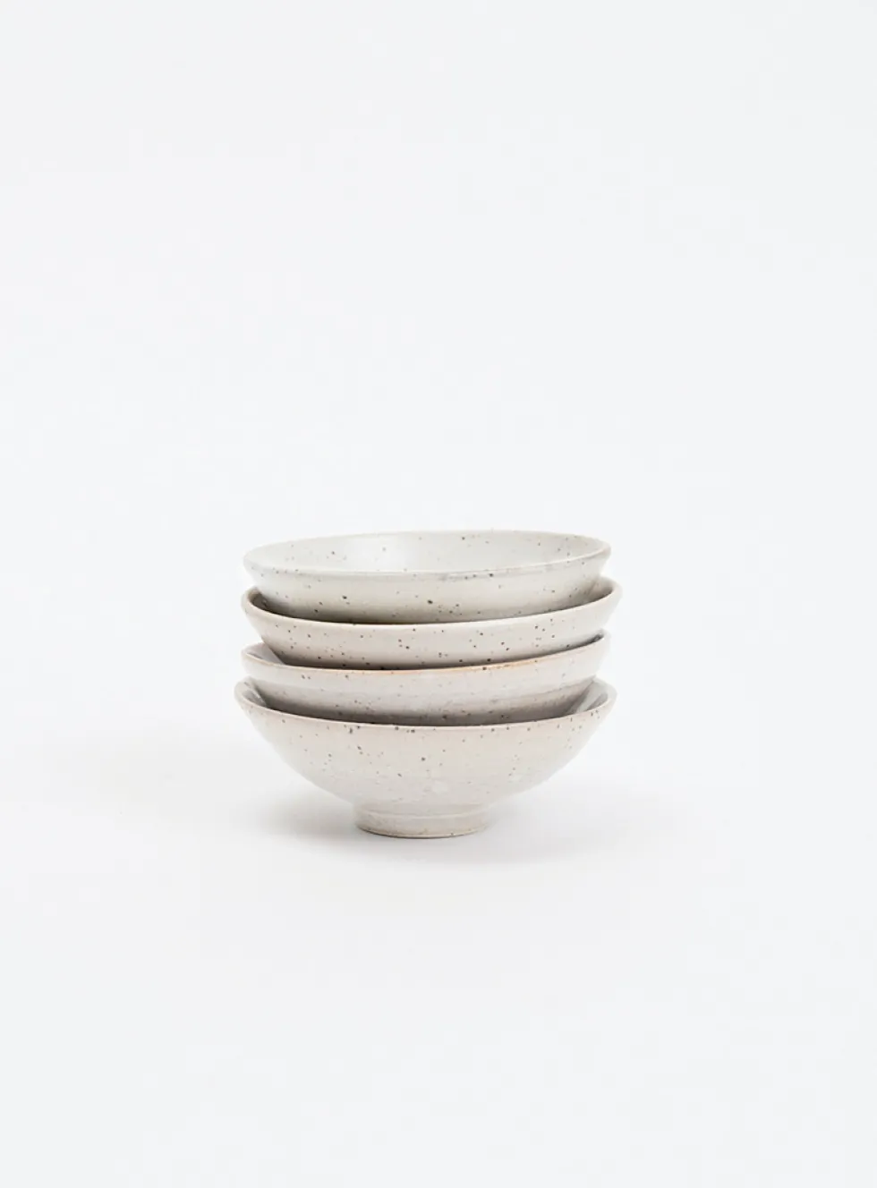 Small minimalist stoneware bowls