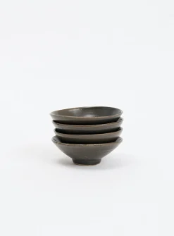 Small minimalist stoneware bowls
