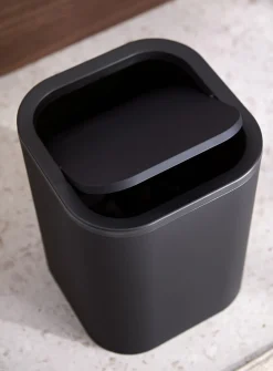 Small modern wastebasket