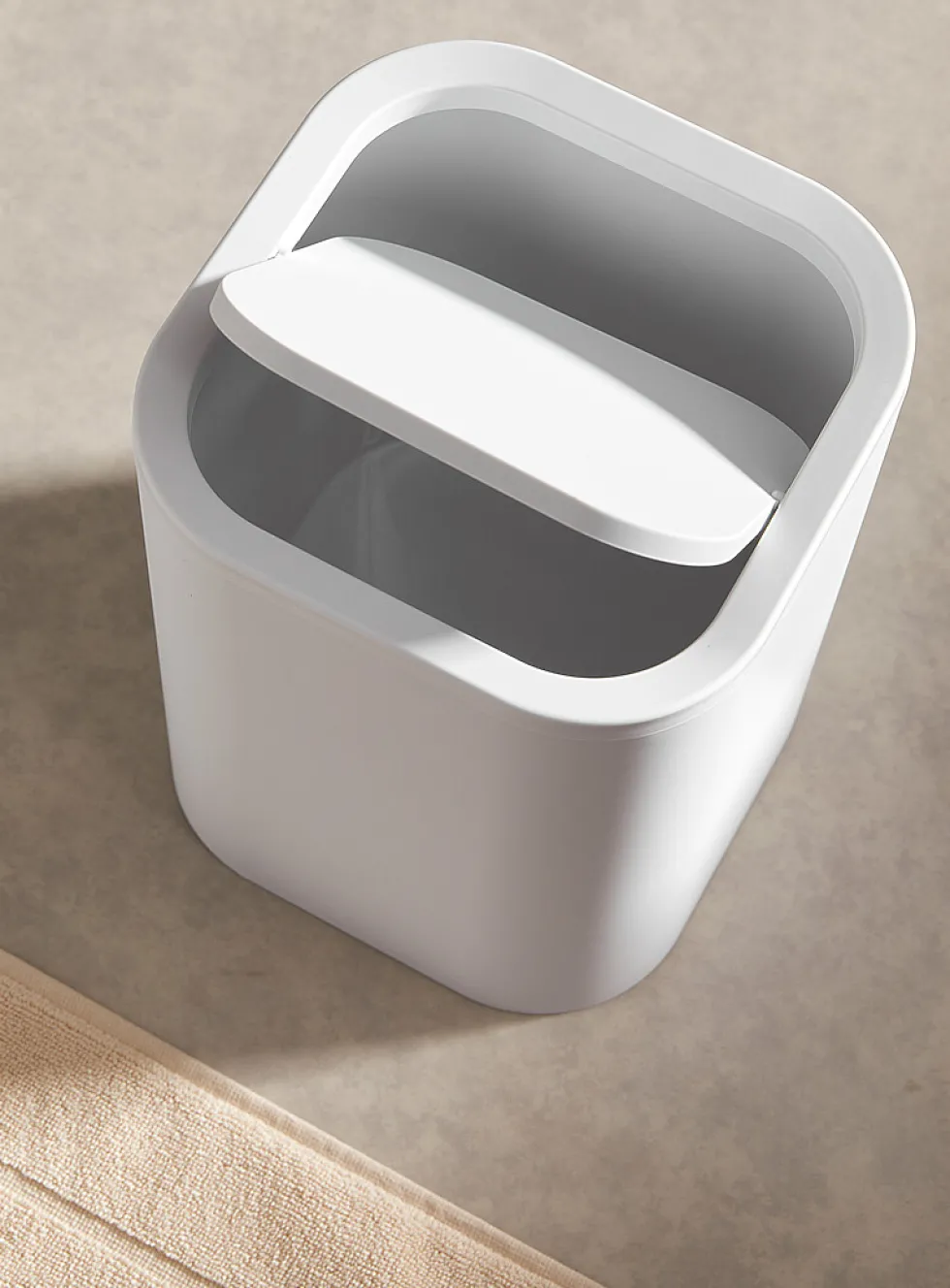 Small modern wastebasket