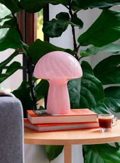 Small mushroom table lamp