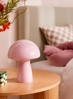 Small mushroom table lamp
