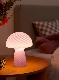 Small mushroom table lamp