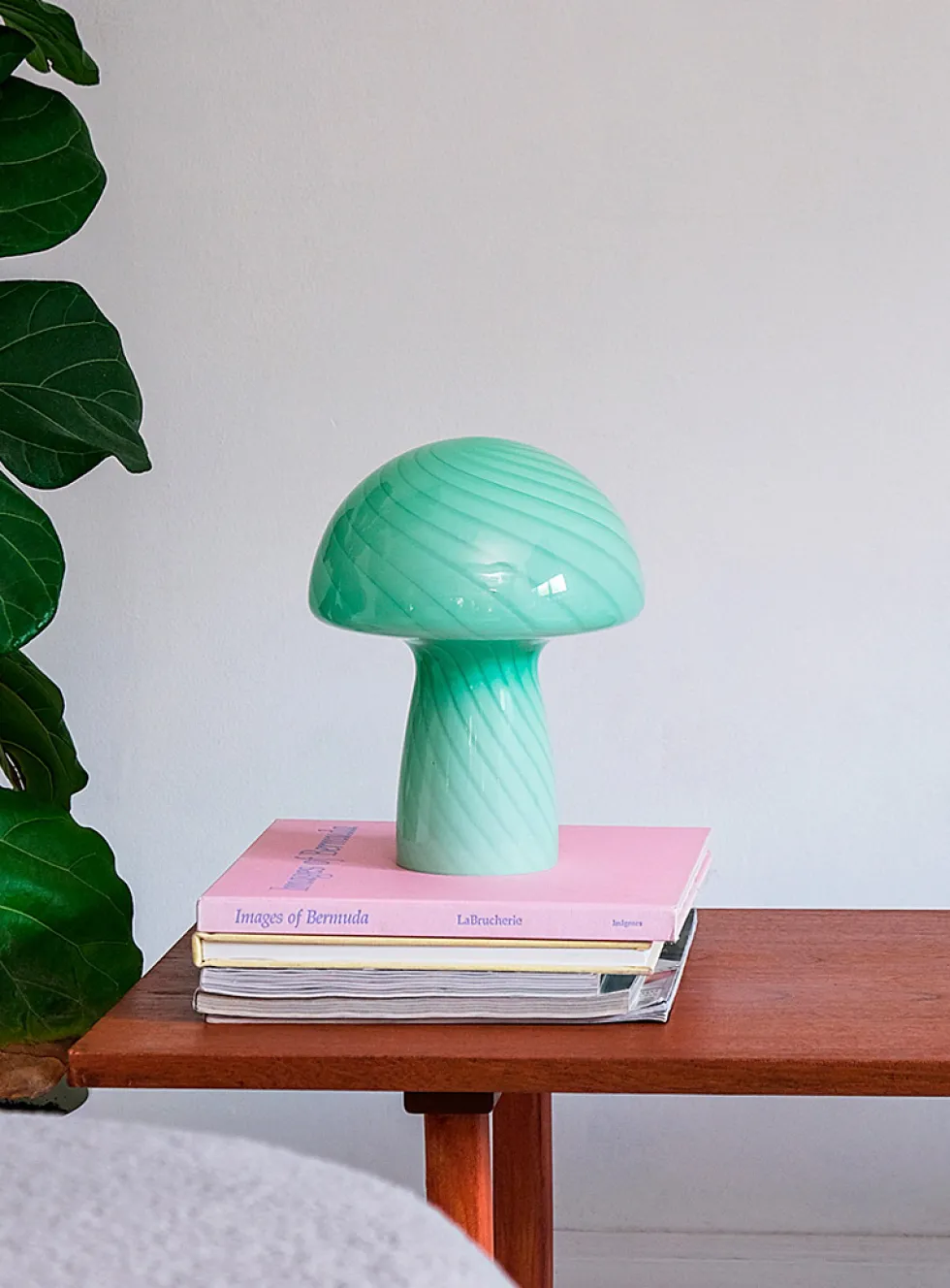 Small mushroom table lamp