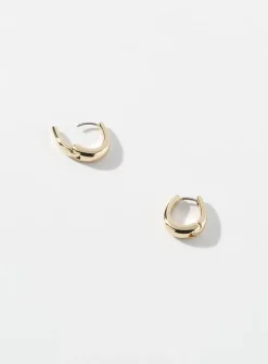 Small oval hoops