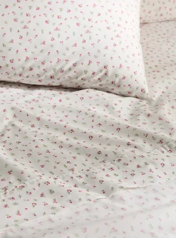 Small roses percale plus sheet