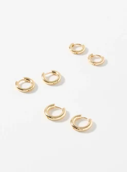 Small simple hoop earrings