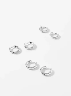 Small simple hoop earrings