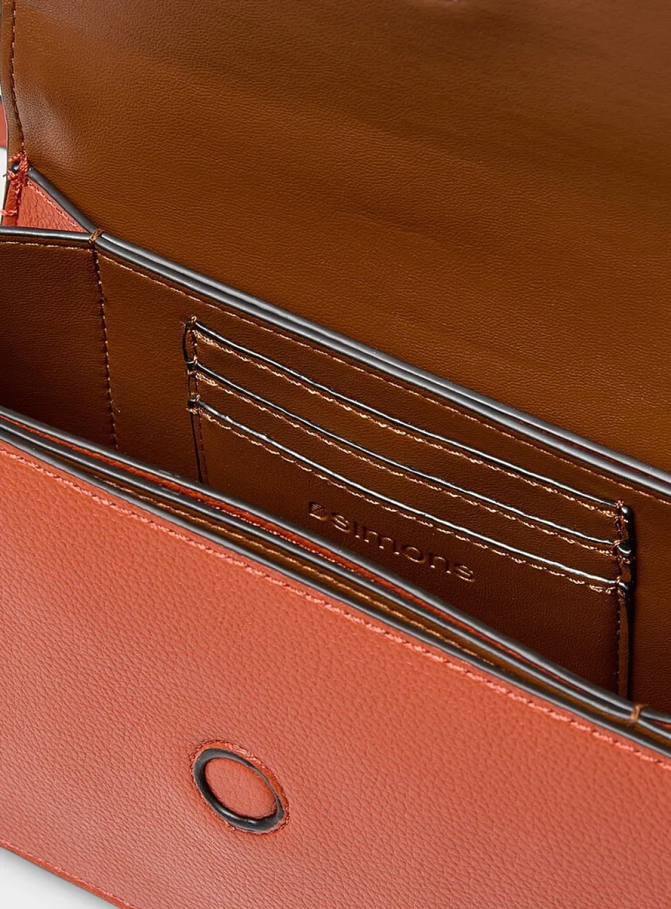 Small textured minimalist crossbody bag