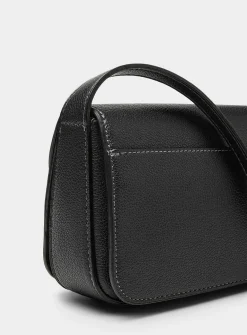 Small textured minimalist crossbody bag
