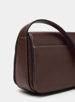 Small textured minimalist crossbody bag